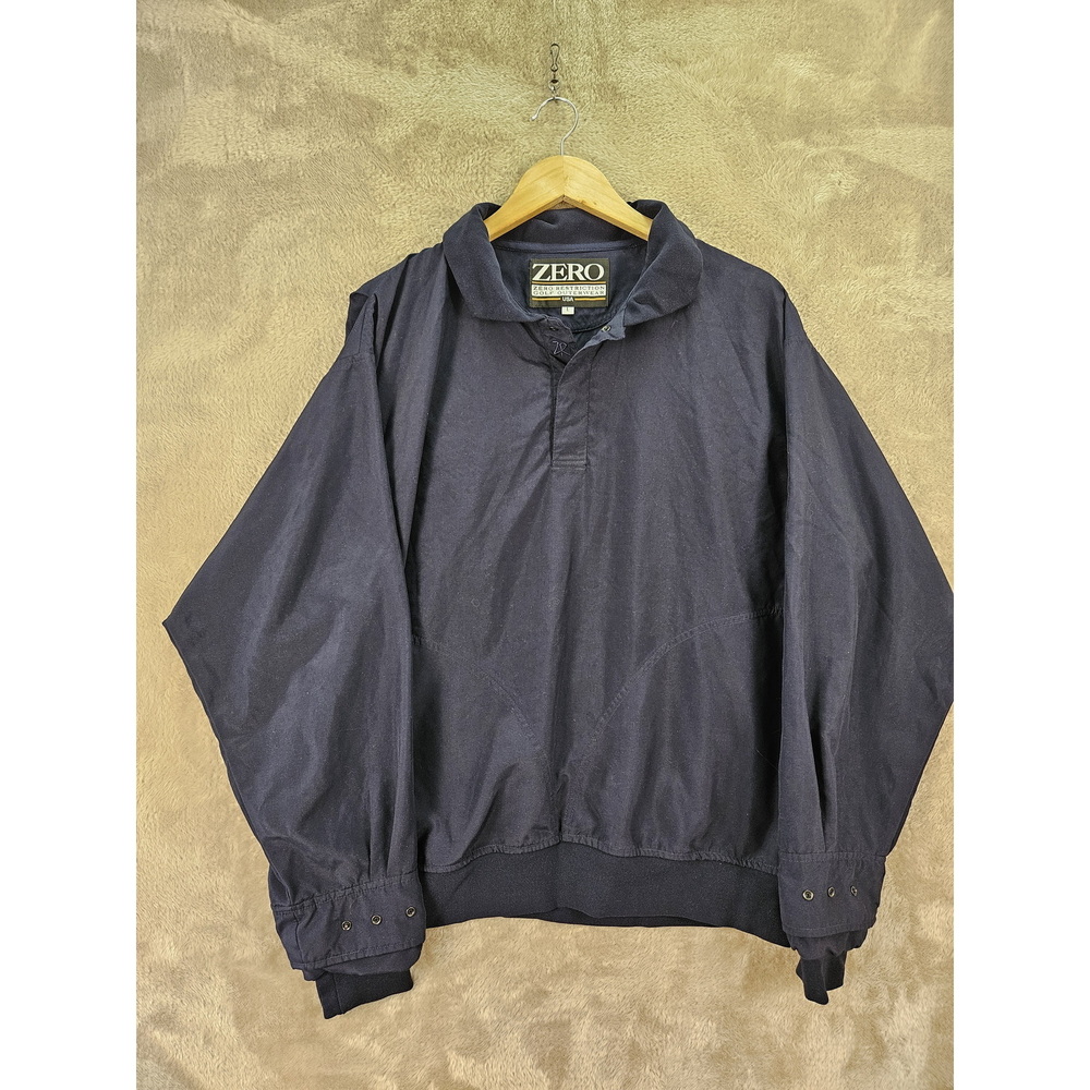 Zero Restriction Golf Outerwear Jacket 1/4-snap Pullover Windbreaker USA